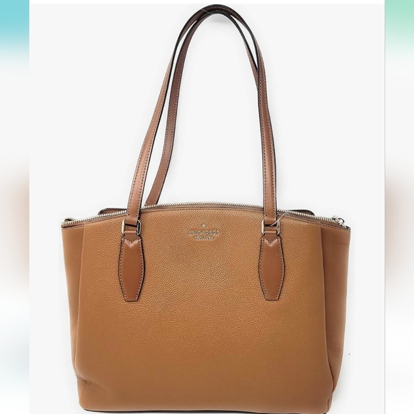kate spade Handbags - Kate Spade Monet Large Triple Compartment Tote Warm Gingerbread